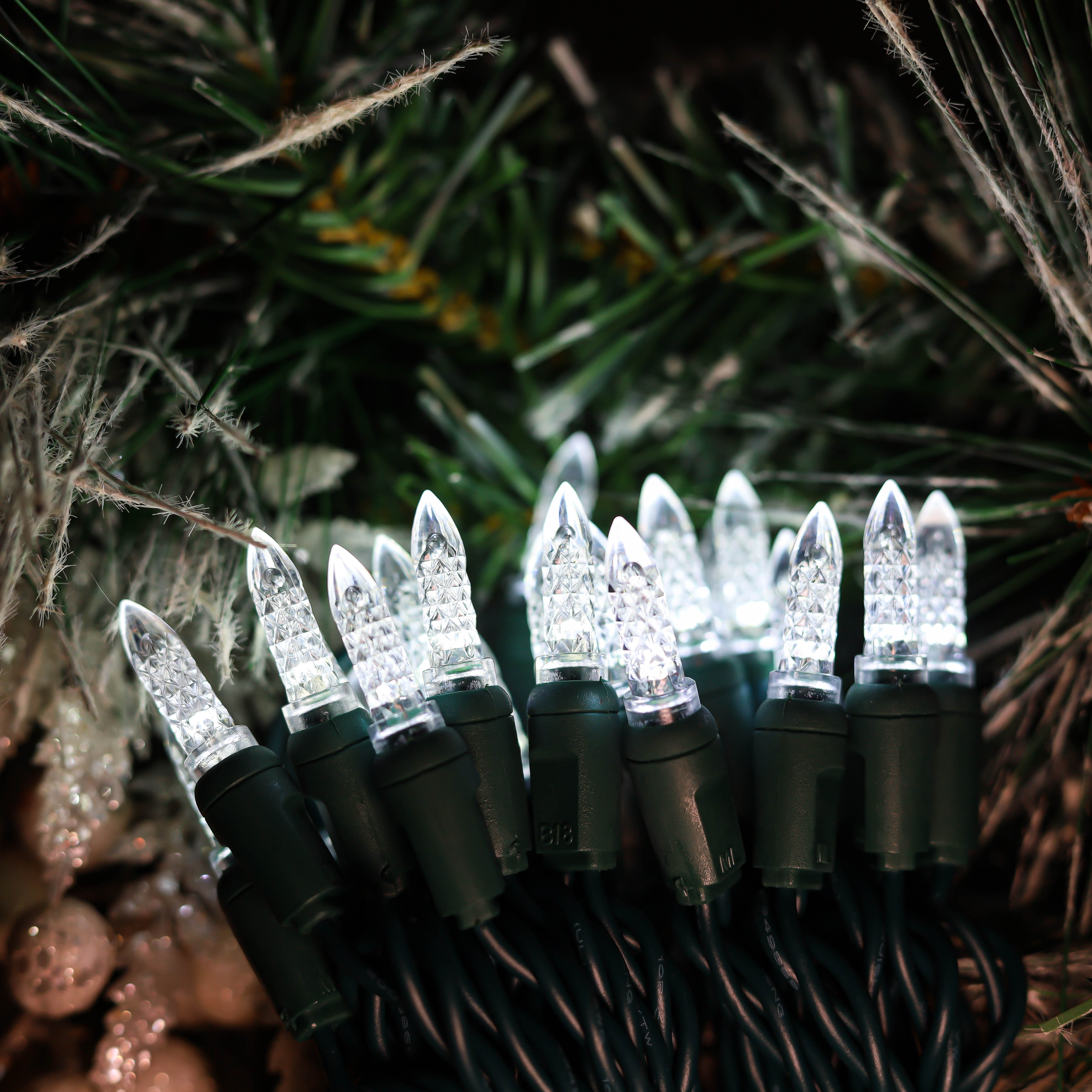 M5 UL холодные белые рождественские светодиодные светодиоды