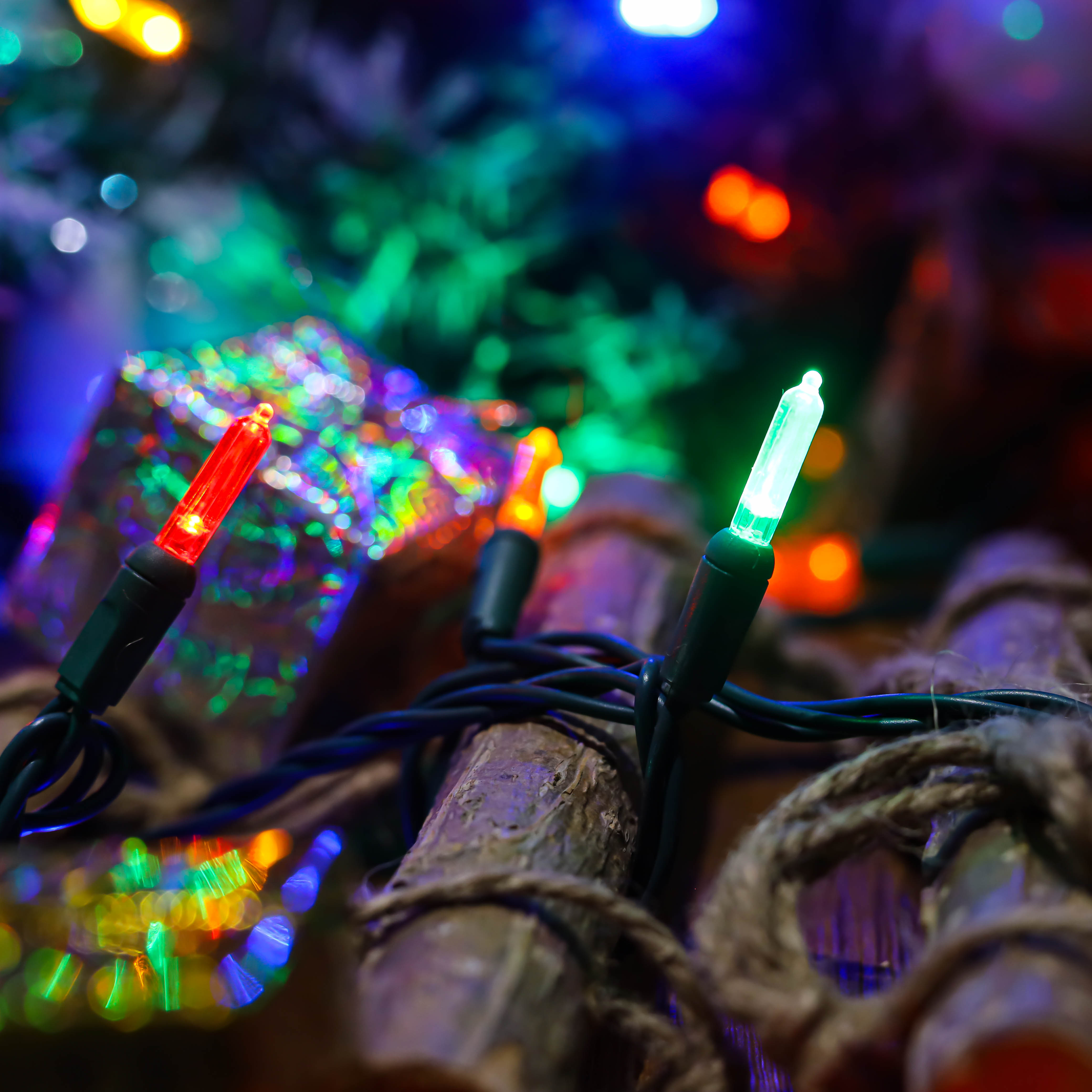 M5 UL Multi Christmas Led String Lights