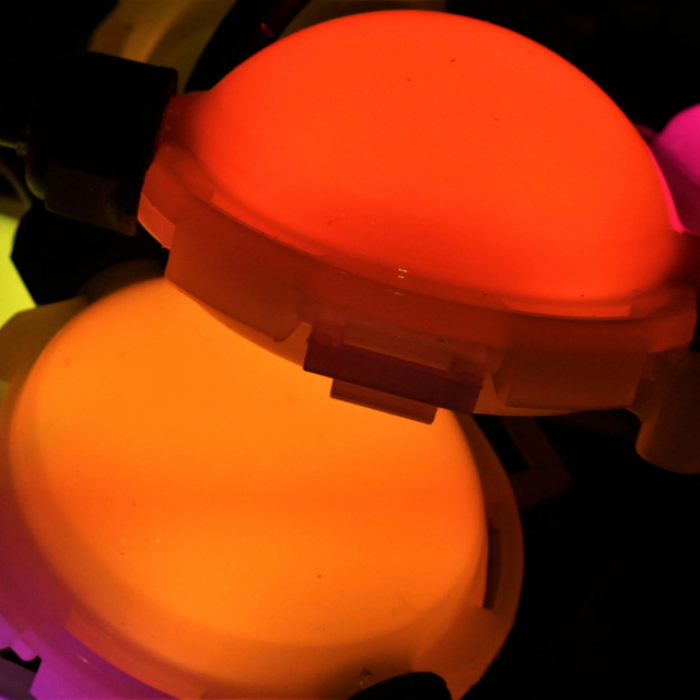 Водонепроницаемый купольный пиксельный светильник RGB, 24 В