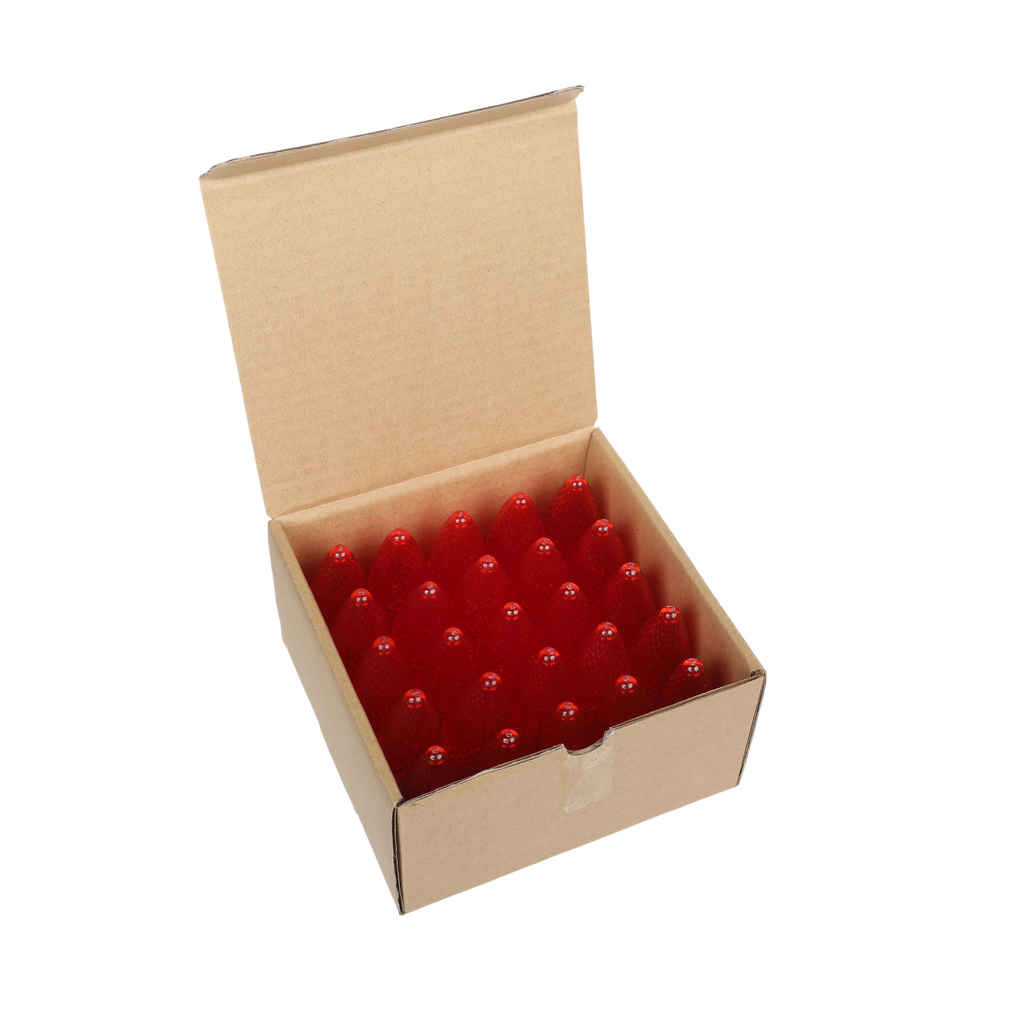 Светодиодные рождественские сменные лампы Minleon C9, красные светодиоды 