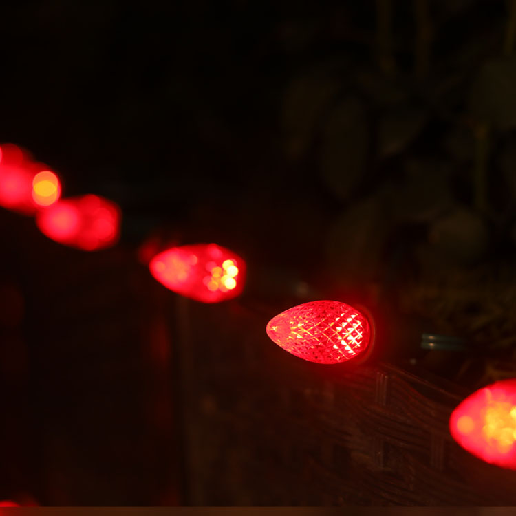 Водонепроницаемые красные светодиодные лампы для замены внутри и снаружи помещений