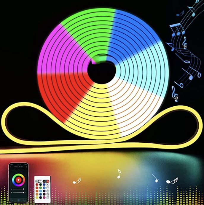 12V RGB неоновая веревочная лампа