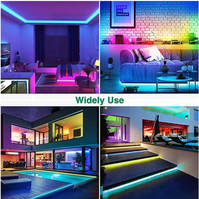 12V RGB неоновая веревочная лампа