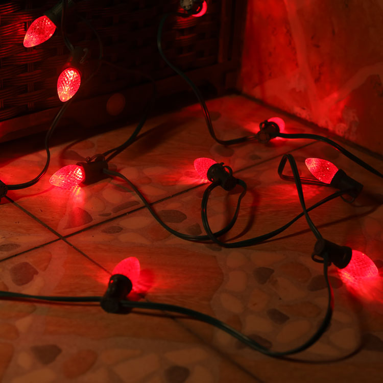 Водонепроницаемые красные светодиодные лампы для замены внутри и снаружи помещений