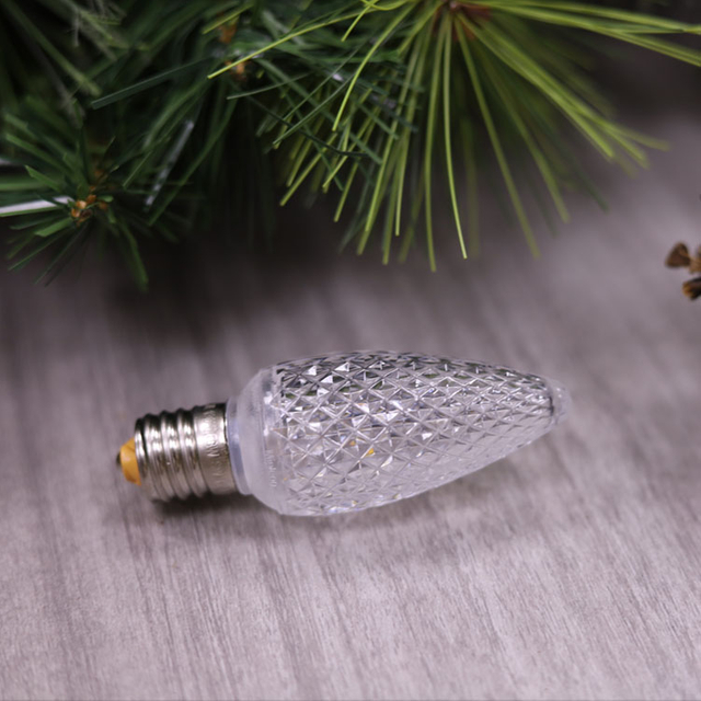 UL Теплые белые водонепроницаемые светодиодные лампы C9 E17 Minleon